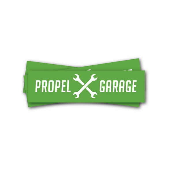Propel Garage Decal - 4.5"
