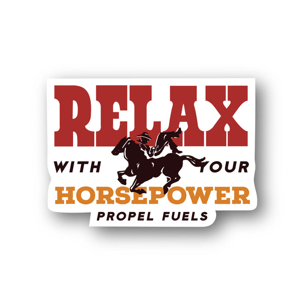 Propel Country Decal: Relax - 3.25"