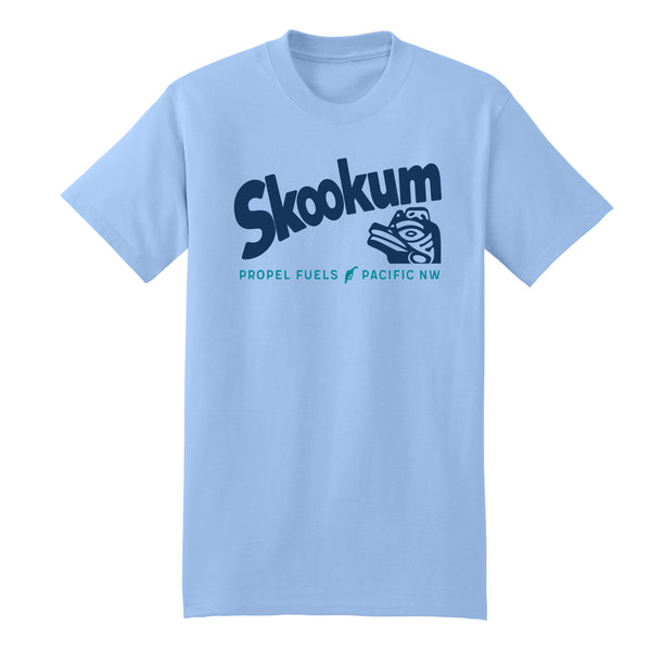 Skookum Beefy T-Shirt: Cool Blue