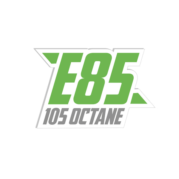 E85 - 105 Octane Decal 4"
