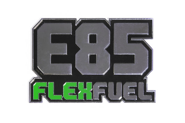 Flex Fuel E85 Badge 3.75"