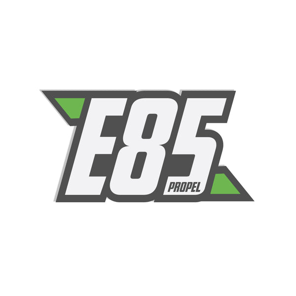 E85 Propel Decal 4"