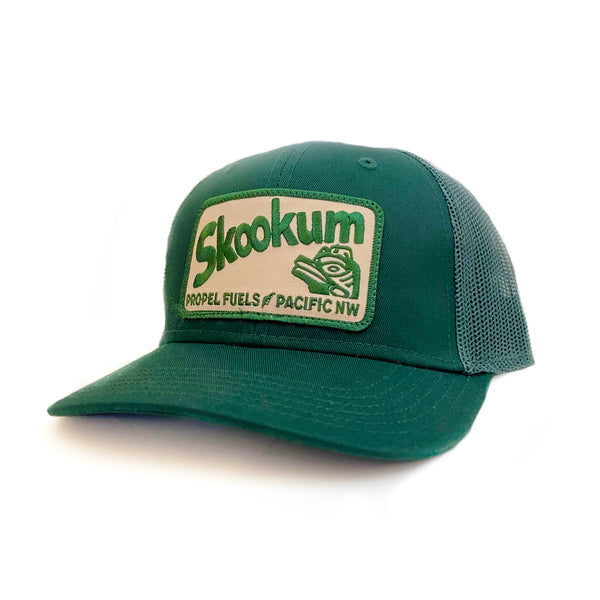 Dark Green Skookum Trucker